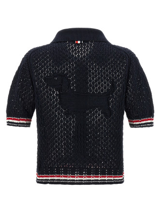 'Hector pointelle' polo shirt (FKC694AY3062415) #