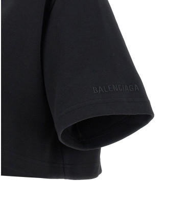 Футболка BALENCIAGA Cropped T-shirt (871735TUVA21000) #