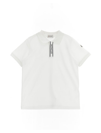 Поло MONCLER ENFANT Logo polo shirt