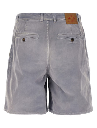 Бермуды, шорты PRADA Gabardine bermuda shorts (GEP442SOOO18PFF0E1Y) #