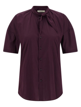 Lavallière collar shirt