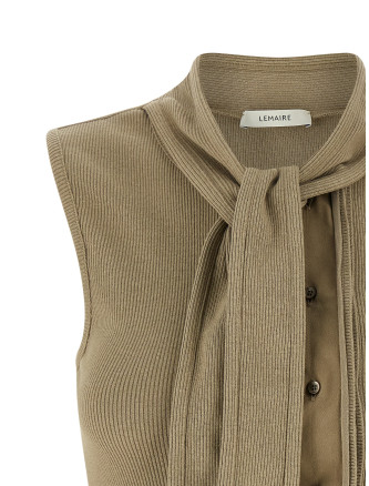 Повседневный топ LEMAIRE 'Asymmetrical Fitted' (TS0004LJ1030GR609) #