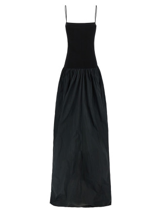 Макси STELLA MCCARTNEY Taffeta skirt dress (6A06633DU3851000) #