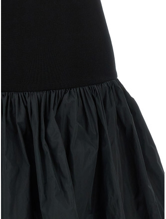 Макси STELLA MCCARTNEY Taffeta skirt dress (6A06633DU3851000) #