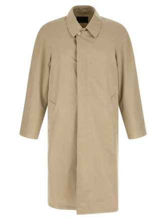 Пальто, тренч PRADA Cotton Trench Coat