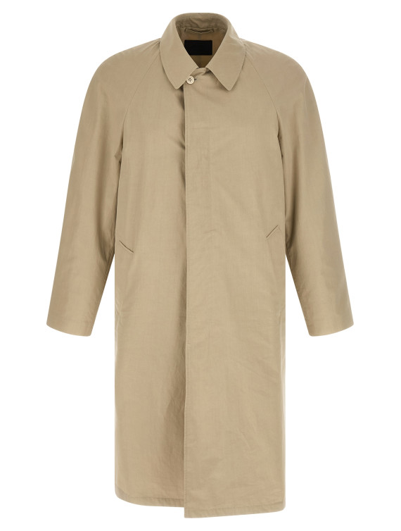 Пальто, тренч PRADA Cotton Trench Coat (SGD062SOOO184BF034X) #1