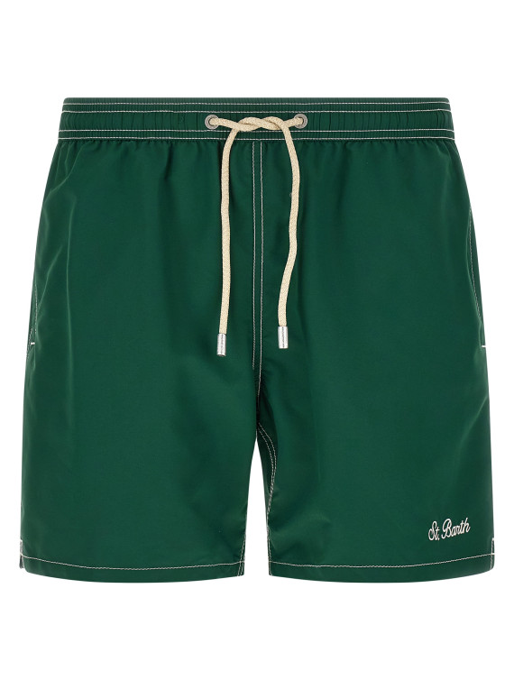Пляжная одежда MC2 SAINT BARTH 'Patmos' (PATMOSTOILE51BRITISHGREEN) #1