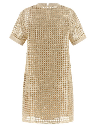 Мини BRUNELLO CUCINELLI Dazzling knit dress (MCBR11A90C3999) #