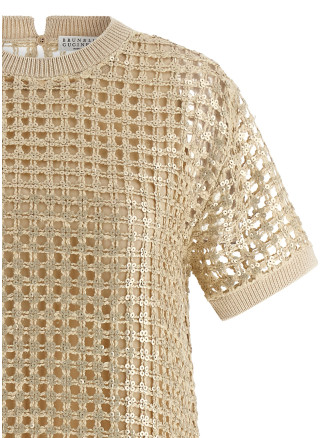 Мини BRUNELLO CUCINELLI Dazzling knit dress (MCBR11A90C3999) #
