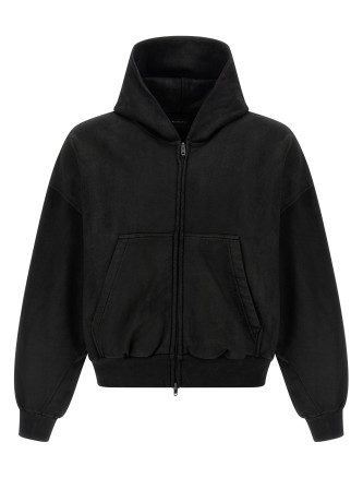 Толстовка BALENCIAGA Cropped hoodie