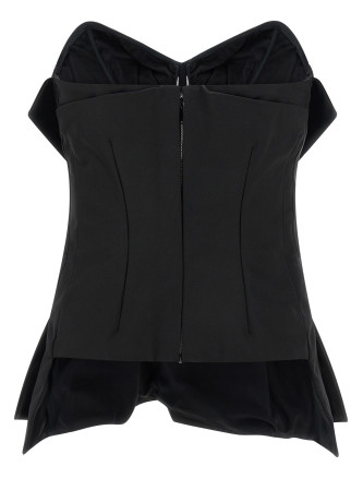 Вечерний топ MCQUEEN Bustier Top (839622QEAGH1000) #