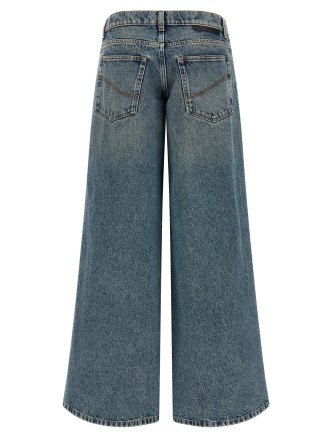 Джинсы STELLA MCCARTNEY Lace-up jeans (6D04563SQH474152) #