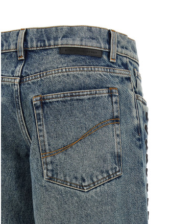 Джинсы STELLA MCCARTNEY Lace-up jeans (6D04563SQH474152) #
