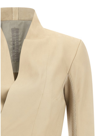 Кожаная куртка RICK OWENS 'Hollywood' (RP01F6749LBF138) #