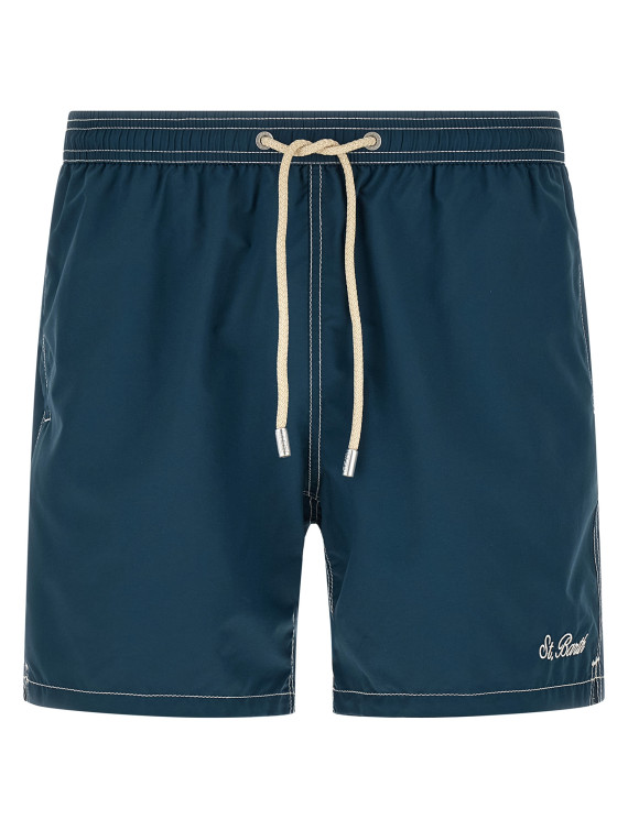 Пляжная одежда MC2 SAINT BARTH 'Patmos' (PATMOSTOILE60MARINEBLUE) #1