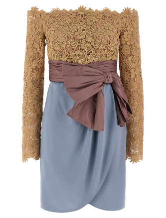 ValentinoGaravani 'Fleur A Jours Flower Mix' dress