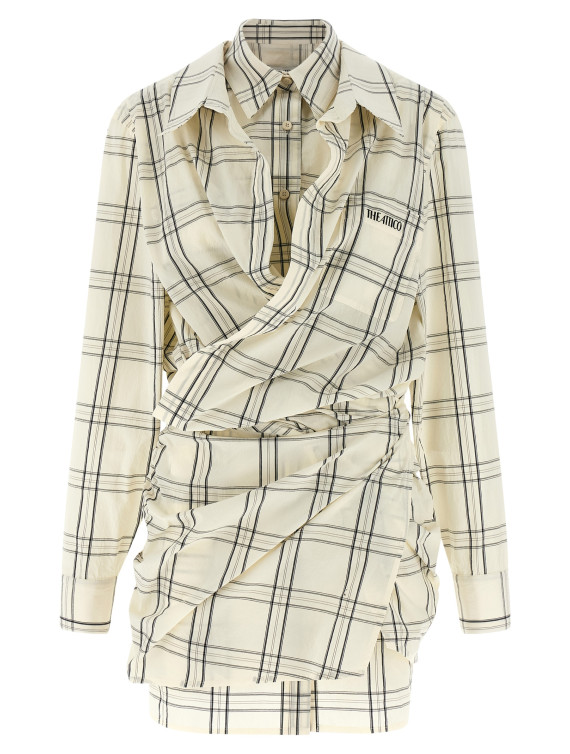 Мини THE ATTICO Chemisier dress (260WCA00458020) #1