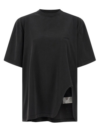 Футболка THE ATTICO Shaped split T-shirt