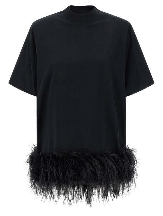 Мини THE ATTICO Feather dress (260WCA00469100) #1