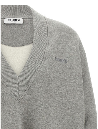 Толстовка THE ATTICO Logo embroidery sweatshirt (260WCF00010183) #