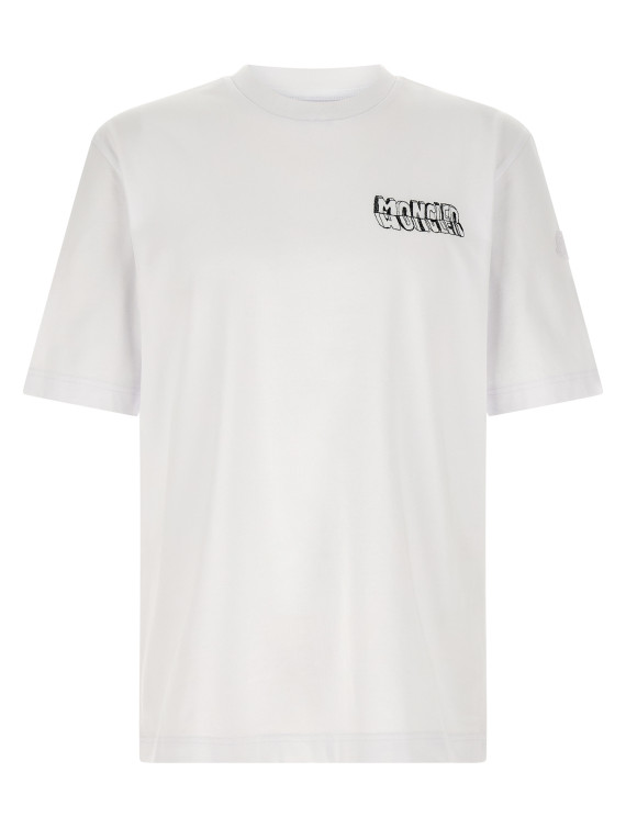 Футболка MONCLER Embroidery t-shirt (L10918C0003689AUG00A) #1