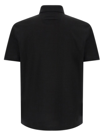 Поло ZEGNA Piqué cotton polo shirt (UH348A3H794001) #