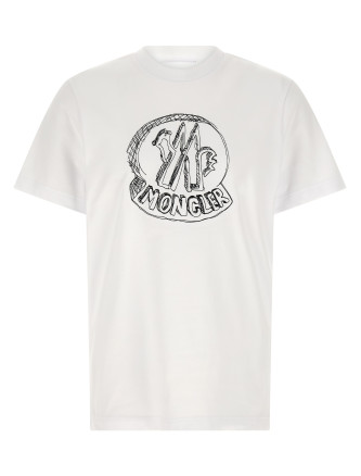 Футболка MONCLER Embroidery t-shirt