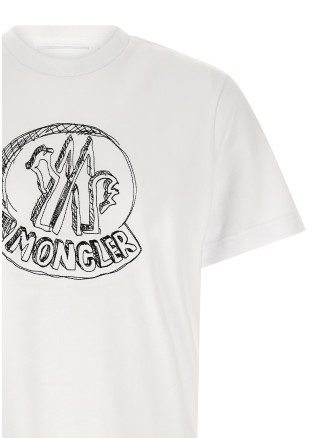 Футболка MONCLER Embroidery t-shirt (L10918C0003589AUG00A) #