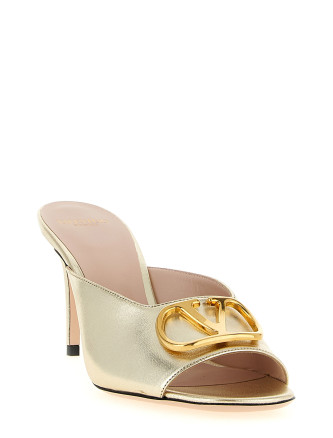 Босоножки на высоком каблуке VALENTINO GARAVANI Valentino Garavani Vlogo Signature Sandals (W0S0NQ4FLQR16) #