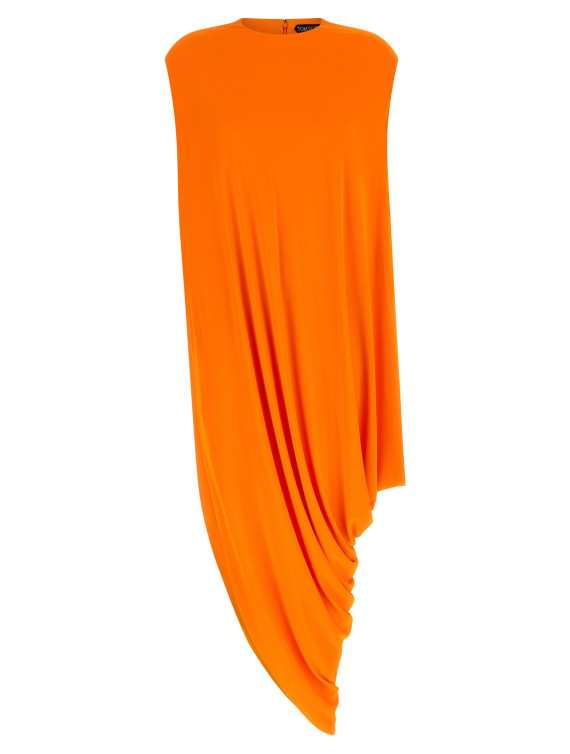 Вечерний топ TOM FORD 'Impossible Asymmetric cap' (TSJ647FAX162OAS) #1