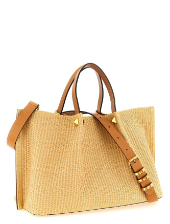 Сумка-тоут VALENTINO GARAVANI Shopping Valentino Garavani medium raffia (W2B0T01UNPC8B) #