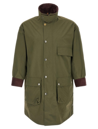 Waterproof parka Paul Smith loves Barbour (MCA1127MCAOL52) #