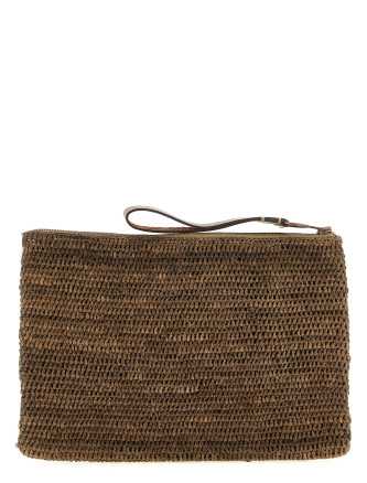 'Ampy' clutch (AMPYDARKTEA) #