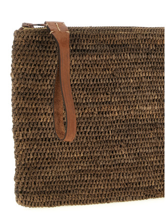 'Ampy' clutch (AMPYDARKTEA) #