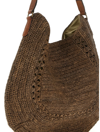 'Meva' shoulder bag (MEVADARKTEA) #