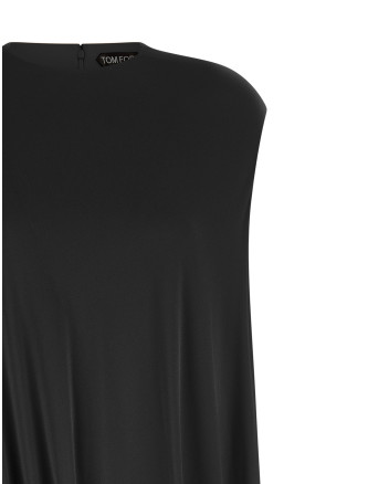 Вечерний топ TOM FORD 'Impossible Asymmetric cap' (TSJ647FAX162NAA) #