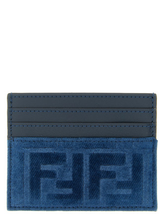 Кошелек, кардхолдер FENDI FF denim card holder