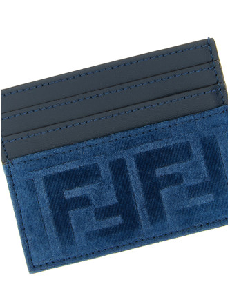 Кошелек, кардхолдер FENDI FF denim card holder (8M0445AW5HF1UJW) #