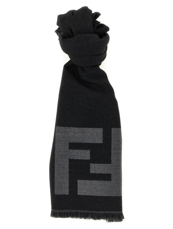 Шарф, платок FENDI FF macro scarf (FXS407AWTZF1WWU) #1