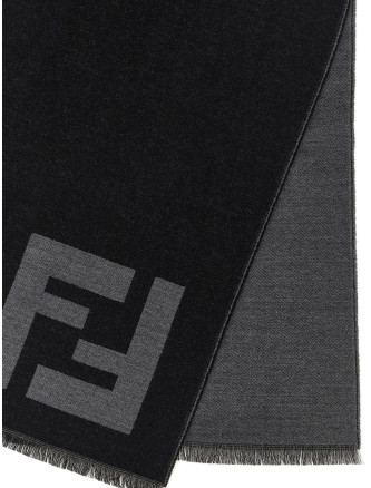 Шарф, платок FENDI FF macro scarf (FXS407AWTZF1WWU) #