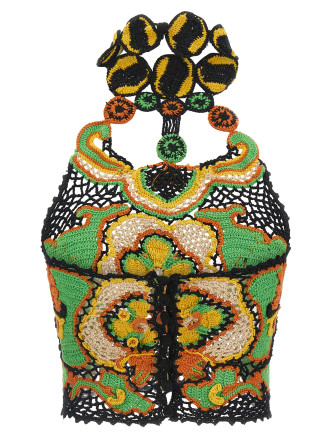 Повседневный топ ETRO Crochet top (WRKE0400AQ440X0812) #