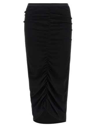 Миди VALENTINO GARAVANI Valentino Garavani draped skirt