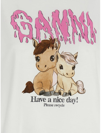 Футболка GANNI 'Pony' (A1050048151) #