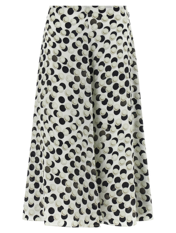 Миди FENDI Polka dot skirt (FQ7655AW9IF0GME) #1