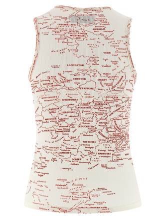 Повседневный топ VIVIENNE WESTWOOD 'Horses 90' (3G010050J009CA401) #