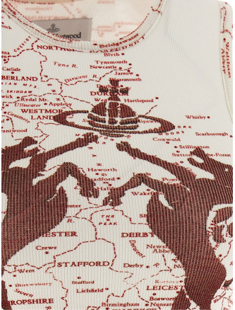 Повседневный топ VIVIENNE WESTWOOD 'Horses 90' (3G010050J009CA401) #