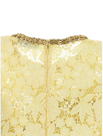 Топ SELF PORTRAIT 'Yellow Lace' (SS26096TAYYELLOW) #