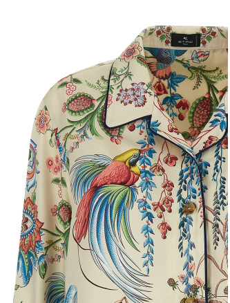 'flora e fauna' print shirt (WRIA010099SPSI4X0802) #