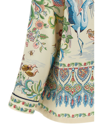 'flora e fauna' print shirt (WRIA010099SPSI4X0802) #