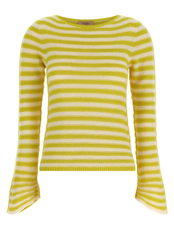 Свитер, кардиган TWIN SET Striped sweater (261TP322113381) #1